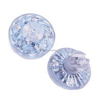 Lumières LED RGBW Cabochon à Pixels Préprogrammées IP65 48mm 110V pour Aménagement Paysager et Parcs d'Attractions
