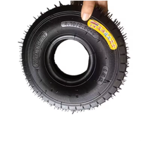 Pneu de vélo tout-terrain gonflable anti-crevaison durable 410/350-4 pour mini scooter électrique motos petite taille avantageux