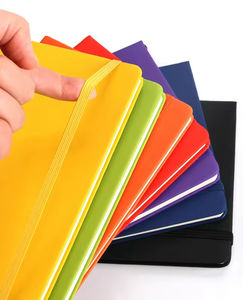 Carnet A5 en cuir PU de haute qualité avec logo personnalisé, couverture rigide, 100 feuilles, design et emballage personnalisés, journal, bloc-notes, cadeau, bureau - Product Image 2