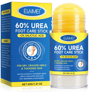 ELAIMEI 60% crema Urea Stick mani piedi ginocchia esfoliante pelle morta crema per i piedi Urea per tacchi <span class=keywords><strong>secchi</strong></span> screpolati con acido salicilico 2% - Product Image 6