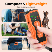 Nouveauté : Répulsif à ultrasons portable rechargeable pour chiens, dispositif d'entraînement anti-aboiement avec lampe torche