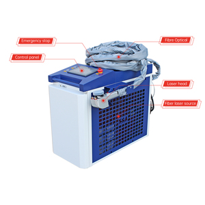 Macchina <span class=keywords><strong>Laser</strong></span> Portatile ad Alta Prestazione per Pulizia e Rimozione Ruggine con Raffreddamento ad Acqua 100w 200w 500w 1000w - Product Image 6