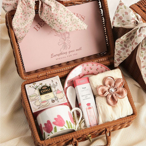 Set de Regalo de Belleza Premium LANJO para Salón de Spa, Regalos Personalizables para Clientes, Caja de Papel Reciclado Hecha a Mano, Recuerdo de Alta Gama - Product Image 3