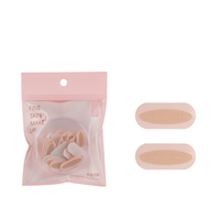 Autocollant double paupière personnalisable, étanche, invisible et naturel, pour les yeux, en forme d'olive, emballage médical pour outils de paupière pour femmes