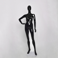 Pas cher Prix Usine en gros noir/blanc vitrine sexy mannequin femme écharpe mannequins