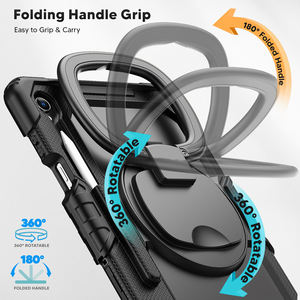 À la mode 3 couches dur Pc 3in1 antichoc anneau support <span class=keywords><strong>tablette</strong></span> couverture <span class=keywords><strong>pour</strong></span> <span class=keywords><strong>Samsung</strong></span> Tab S11 11 "2025 X730 étui - Product Image 5