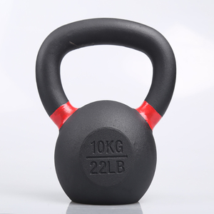Ketlebell Ketlebell personnalisé de 8kg en usine professionnelle Kettelbell de 14 Kg Kettlebell en fonte enduite de poudre à vendre - Product Image 4