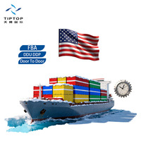 Agent d'expédition maritime professionnel porte-à-porte de la Chine vers les États-Unis, entrepôt FBA, services d'expédition LCL + Express, transitaire