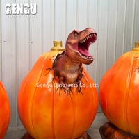 Oeufs de dinosaure en fibre de verre décoration d'halloween pour centres commerciaux lieux publics aéroports garderies jardins d'enfants photographie
