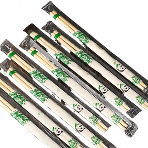 Ensemble de baguettes jetables en bambou professionnelles, <span class=keywords><strong>vaisselle</strong></span> et articles de table élégants à vendre - Product Image 1