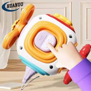 Montessori Pull String Jouets Bébé Voyage Activités Puzzle Occupé Conseil Cube pour Apprentissage Éducatif - Product Image 4