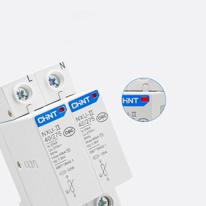 อุปกรณ์ป้องกันไฟกระชาก nxu 2P 65KA 40KA 275V 385V สำหรับอุปกรณ์อิเล็กทรอนิกส์ที่ใช้ในครัวเรือน - Product Image 3