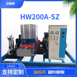 Bomba de pistón industrial de alta presión Whale Card HW200A con cabezal de 3300M de acero inoxidable, accionada eléctricamente para desalinización de agua de mar - Product Image 5