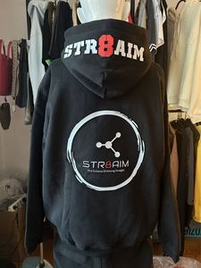 Sweat-shirt à capuche personnalisé en gros avec impression couleur et gaufrage, OEM ODM, logo personnalisé, streetwear - Product Image 3