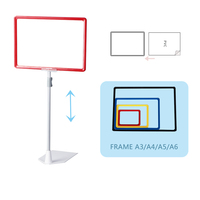 Support de présentation POP de table avec cadre réglable en hauteur
