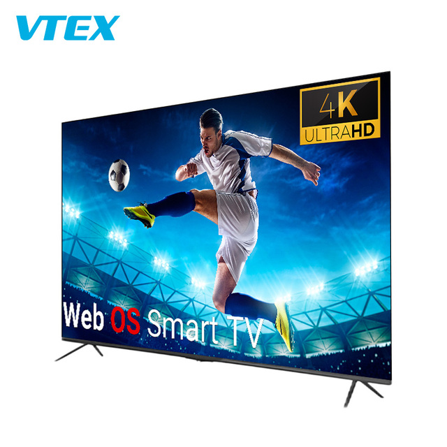 Double Glass Frameless Design Television Commercial 4K UHD IPS Panel BOE CSOT 1.5GB RAM 8G ROM Tempered Glass Smart TV 75 Inch