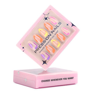 30 Pièces <span class=keywords><strong>Ongles</strong></span> <span class=keywords><strong>Courts</strong></span> Simple Français Coloré Amande <span class=keywords><strong>Nail</strong></span> <span class=keywords><strong>Art</strong></span> Faux <span class=keywords><strong>Ongles</strong></span> - Product Image 4