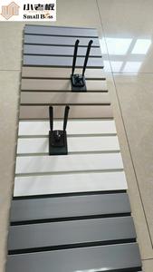 Mur à lattes en pvc système de lattes panneau de magasin mur à lattes mur à lattes en pvc avec crochets et autres accessoires - Product Image 3