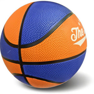 Hochwertiger <span class=keywords><strong>Basketball</strong></span> mit individuellem Logodruck, 2 Farben, offizielle Größe 7, Gummi, für das Training - Product Image 1