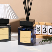 Diffuseur de parfum en verre de 1000 ml avec logo personnalisé en gros, décoration de la maison, cadeaux de Noël, parfum frais sans alcool