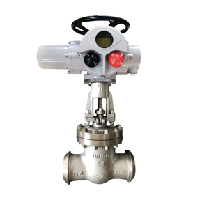 Válvula de Compuerta Inteligente de Acero Inoxidable DN80 con Actuador Multivuelta de 1500LB/3000LB y 380V - Product Image 1