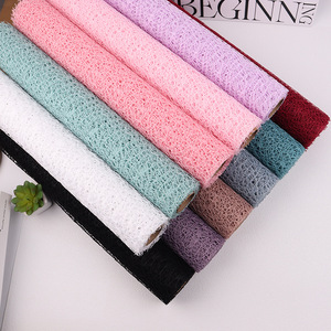 New Arrival Jacquard <b>Net</b> <b>Mesh</b> Hollow Design Flower Wrapping Material Floral Bouquet Packing Supplies Flower Shop Wholesale - Product Image 2