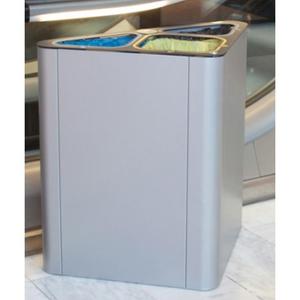 Dublin Waste <b>Bin</b> 150 L Triple Compartment Recycling Station - Product Image 1