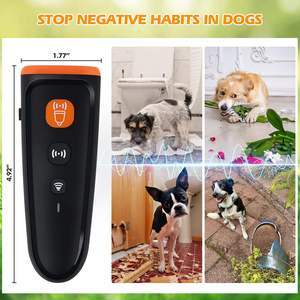 Dog Repellent Device LED Rechargeable & Waterproof Dog Repeller Ultrasonic Dog <b>Bark</b> Deterrent Device - Product Image 4