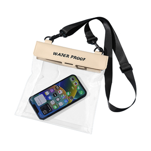 Nueva Bolsa Impermeable para Teléfono, Deportiva, Transparente, de PVC, Resistente al Agua, para Almacenamiento de Múltiples Artículos - Product Image 1