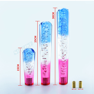 Levier de changement de vitesse multicolore universel, 1 pièce, en acrylique, pour voiture, 15cm/25cm/30cm - Product Image 3