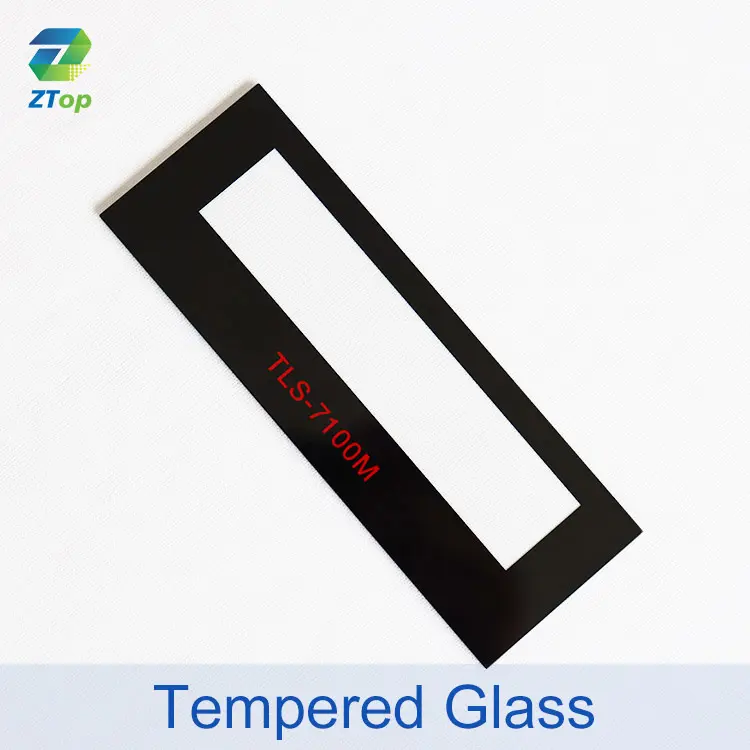 Custom Ultra Thin 0.5mm 0.7mm 1mm Tempered Glass Silk Screen Printing Glass