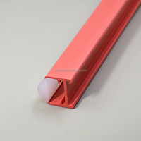 Couvercle de profil de lentille optique diffuse étanche pour l'extérieur, abat-jour en polycarbonate pour boîtier de tube LED co-extrudé