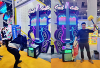 Machine de jeu Big Hammer de Neofuns, équipement d'arcade à pièces, jeu de frappe à la guitare fou pour les parcs d'attractions