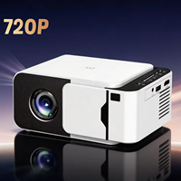 Mini Proyector LCD HD T5 2026, Gran Venta, Resolución 720p, Sistema Android 14, WiFi, Pantalla Compartida, Proyector LED para Cine en Casa