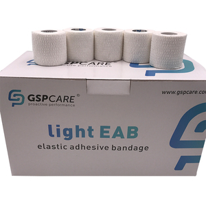 En vrac En Gros Personnalisé Logo Imprimé Fournitures Médicales Facile à Déchirer Auto-Adhésif Vet Wrap Bandage Élastique Cohésif - Product Image 2