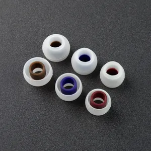 TRI Clarionシリコーンイヤホン耳のヒント3ペアS/<span class=keywords><strong>M</strong></span>/L用ワイヤードヘッドセットイヤフォンKBEAR HBB KAI I3 Pro KZ ZS10 PRO EDX PRO IEM - Product Image 3