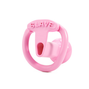 New 3d Printing Pink Resin Inverted Shemale Chastity Cages Lock <strong>Femboy</strong> Negative Cock Cage for Experienced Men - Product Image 4