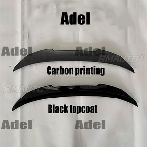 Alerón Trasero Estilo PSM de Fibra de Carbono Negro Brillante para BMW Serie 5 F10 F18 M5 520i 528i 535i 530i 525i M4 - Product Image 6