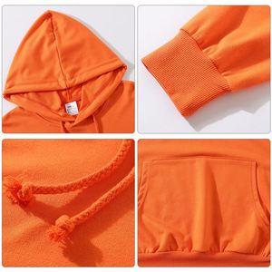 Vêtements de fabrication française : Sweat à capuche 100 % coton épais pour homme, tenues personnalisées avec broderie et impression en relief - Product Image 3
