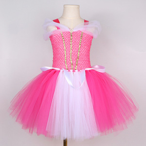 Productos Populares HP 2026, Vestido de Princesa Aurora para Niñas, Disfraz Infantil para Fiestas de Cumpleaños y Cosplay - Product Image 5
