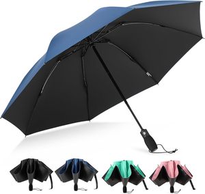 <span class=keywords><strong>Parapluie</strong></span> <span class=keywords><strong>pliant</strong></span> <span class=keywords><strong>de</strong></span> luxe moderne 190T pour <span class=keywords><strong>femme</strong></span>, personnalisé avec logo, noir, ouverture entièrement automatique, protection UV - Product Image 1