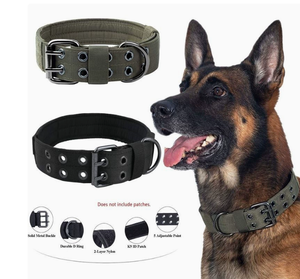 Collier réglable pour chat et chien, luxe, nylon durable, accessoires pour animaux de compagnie, pour chiens de taille moyenne et grande, berger allemand, Lackeys - Product Image 5