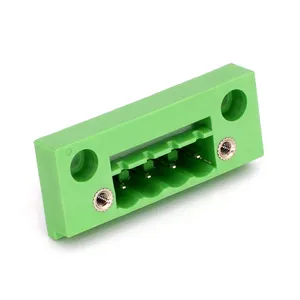 5.08 Pitch 16A Panel Mount Terminal Blok, Pcb Vrouwelijke Connector Socket, Door Muur Terminal Blok