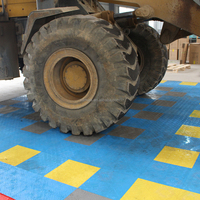 Benutzerdefiniertes Logo Moderne Ineinandergreifende Kunststoff-Bodenplatten Klicksystem Wasserdicht Grafisch für Innenbereich Garage Industrielle Nutzung CE-Zertifiziert