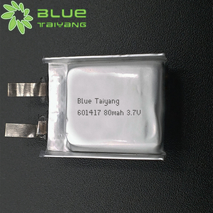 Lipo custodia 601417 cella bateria lipo batteria ricaricabile mini batteria 3.7v 80mah ioni li - Product Image 2