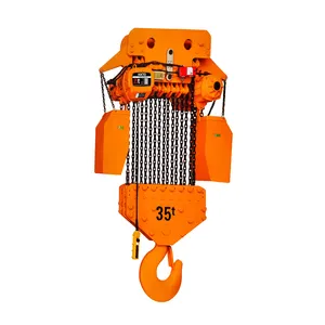 220v 380v Electric Or Manual Variable Speed Electric Trolley Chain Hoist 20 Ton