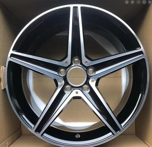Stylish Five <b>Spoke</b> Forged Aluminium Alloy Auto Rim Aftermarket Automobile <b>Wheel</b> For Mercedes Passenger Car Component Renewal - Product Image 1