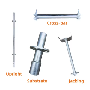 HDG Q235 Système d'<span class=keywords><strong>échafaudage</strong></span> Ringlock Cuplock en acier <span class=keywords><strong>Pièces</strong></span> d'<span class=keywords><strong>échafaudage</strong></span> utilisées pour la vente - Product Image 1