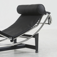Maison de luxe moderne salon loisirs chaise longue cadre en métal antique salle à manger chambre appartement café meubles d'hôtel
