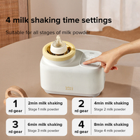 Chauffe-biberon portable intelligent Babytop à température constante 500 ml avec poignée à motif imprimé pour les soins de bébé